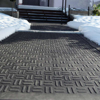 Stay Safe and Warm This Winter with Hot Step Snow Melting Heated Mats