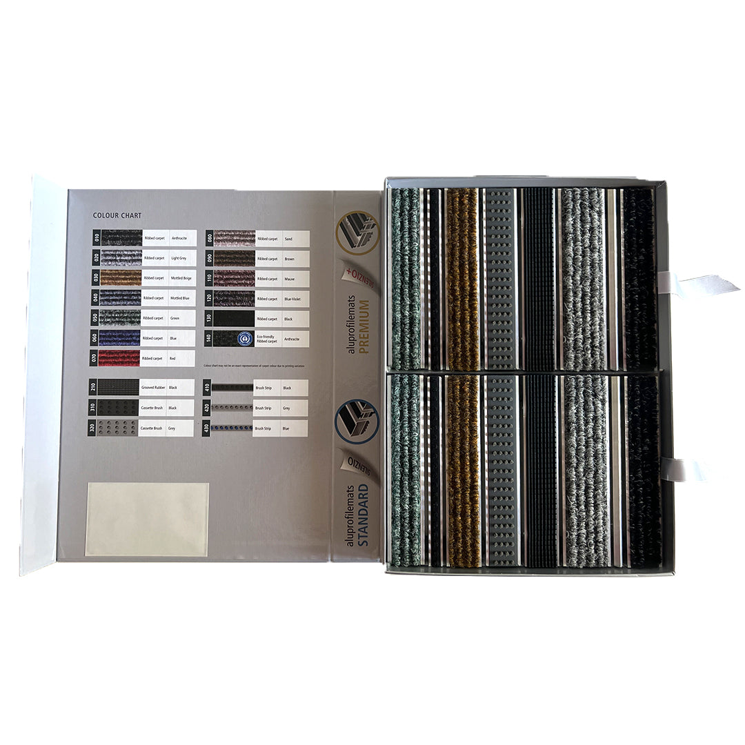 Aluminum Entrance Mats Sample Kit