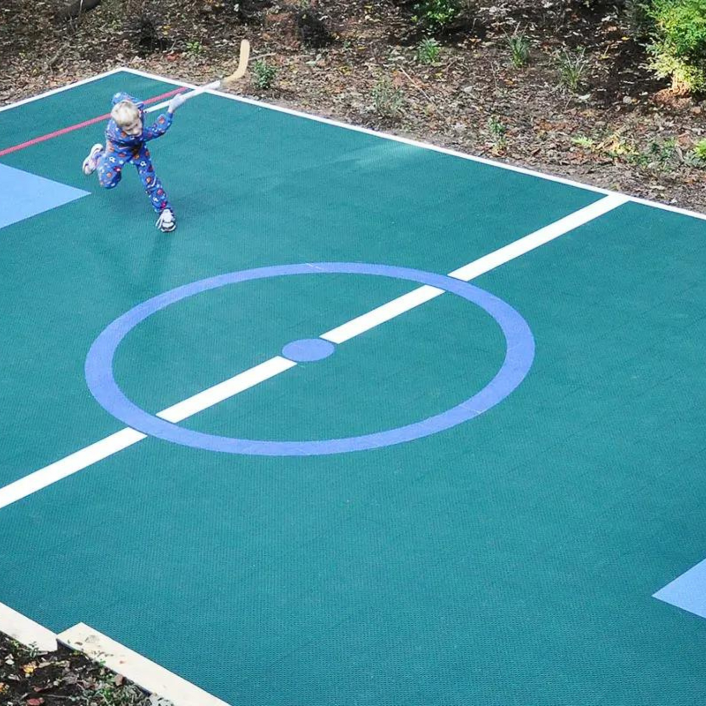 Outdoor Roller Hockey Sports Tiles