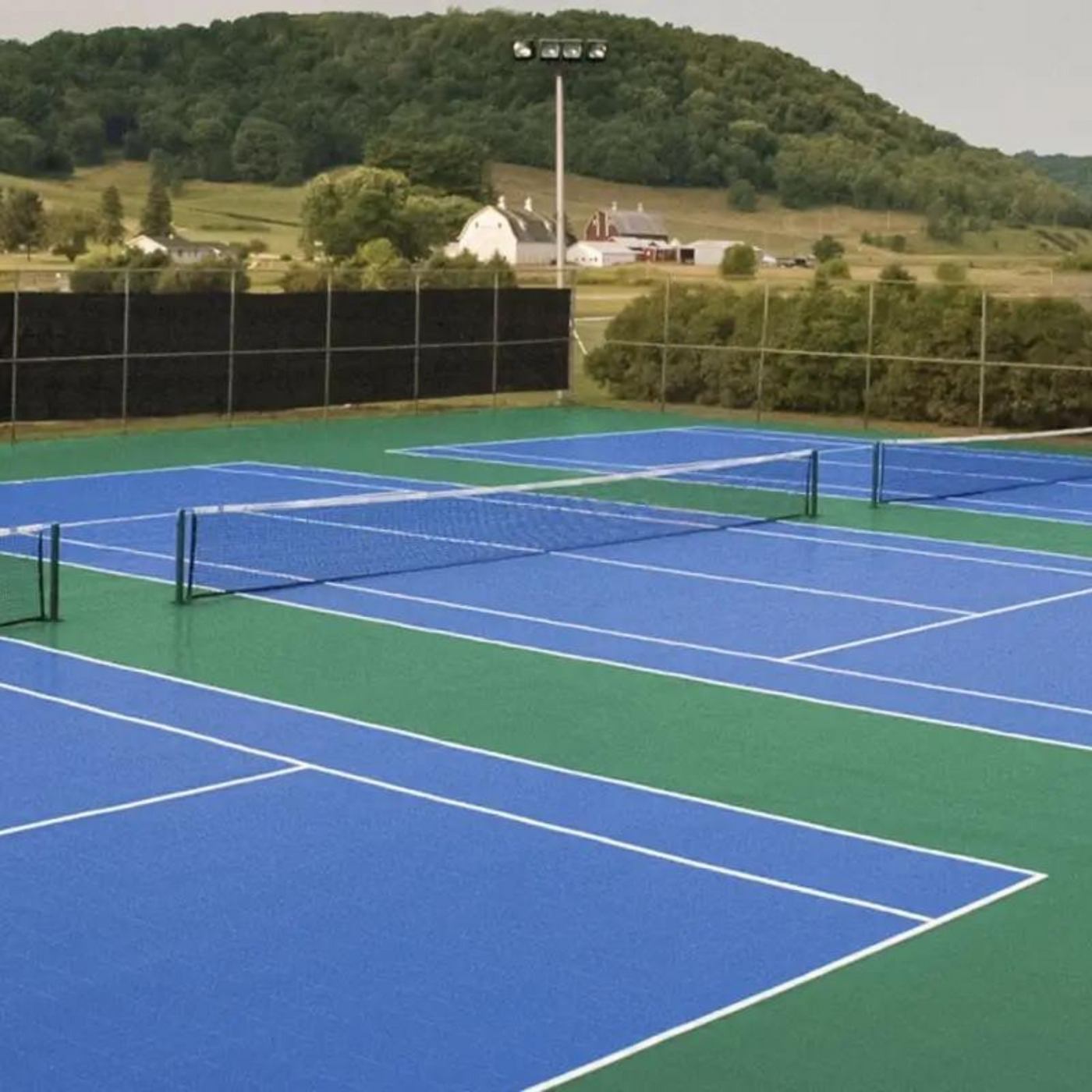 Outdoor Badminton Court Tiles