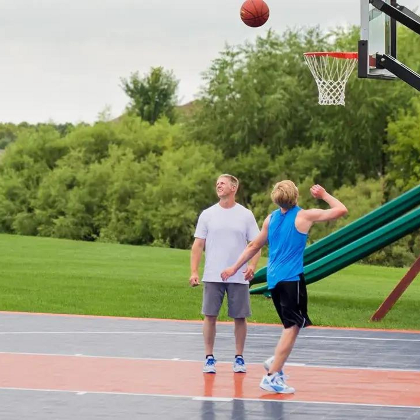 Outdoor Basketball Basecourt Tiles