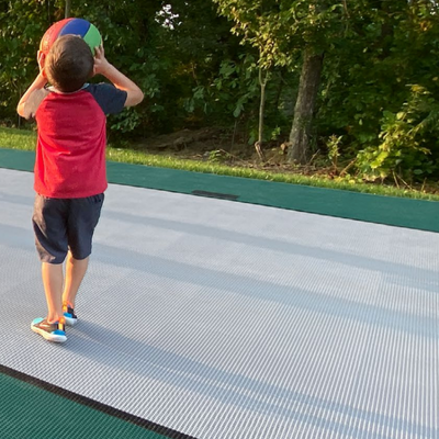 Outdoor Basketball Basecourt Tiles