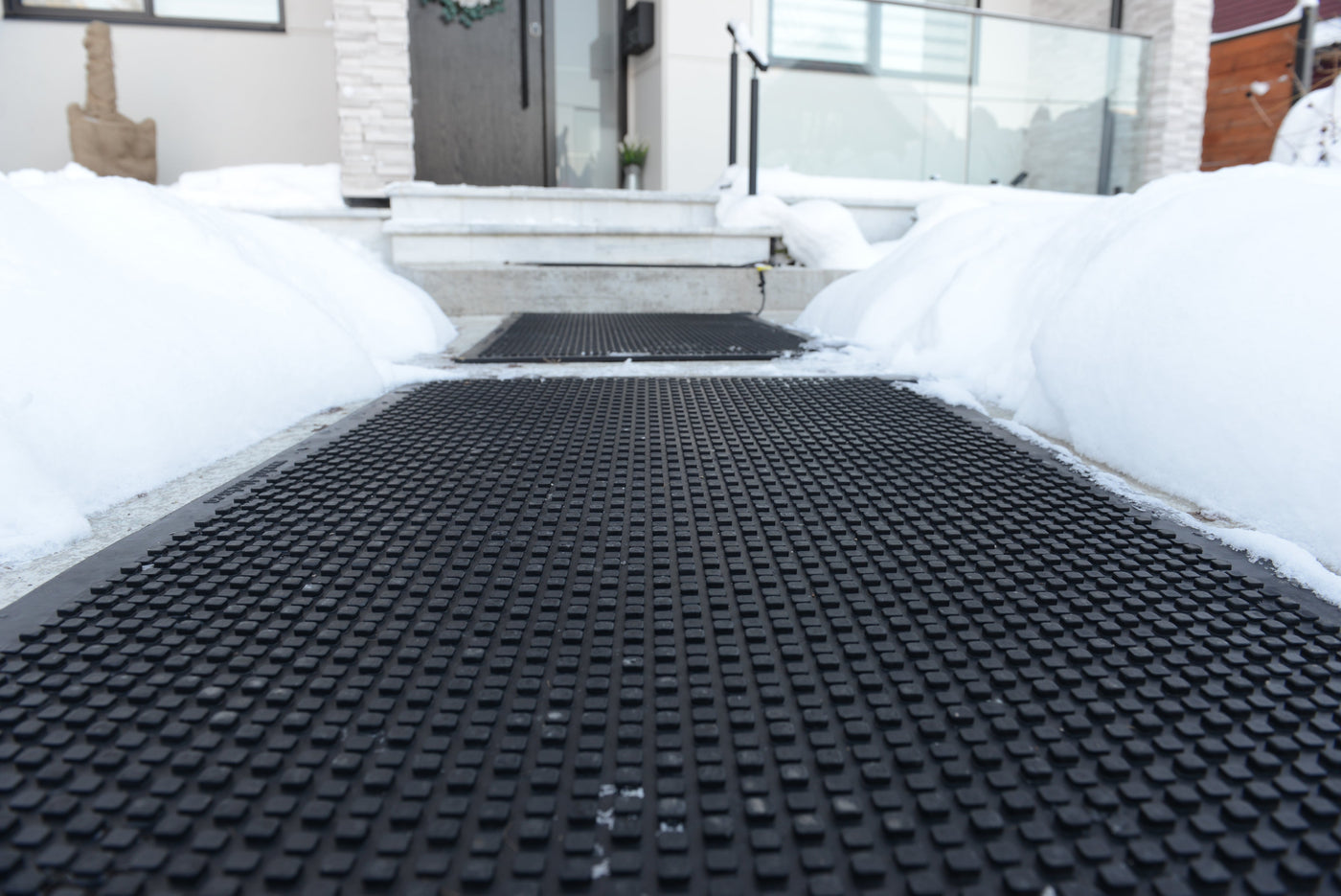 Hot Step Snow Melting Heated Mats