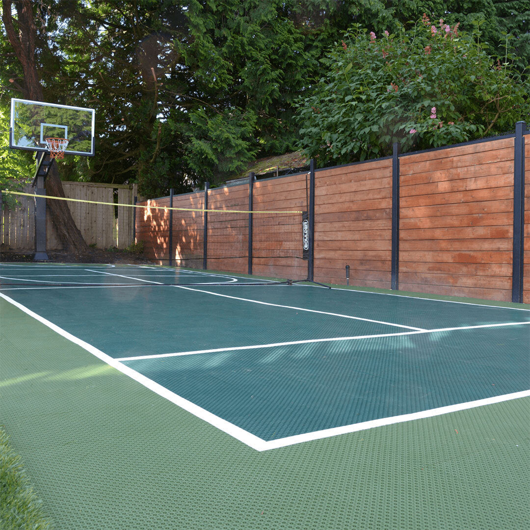 Outdoor Basketball Flooring Kits