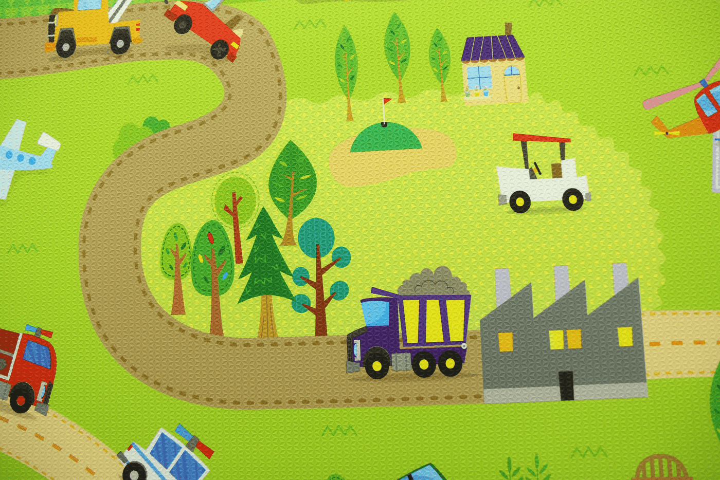 Baby Care Happy Village Playmat Closeup