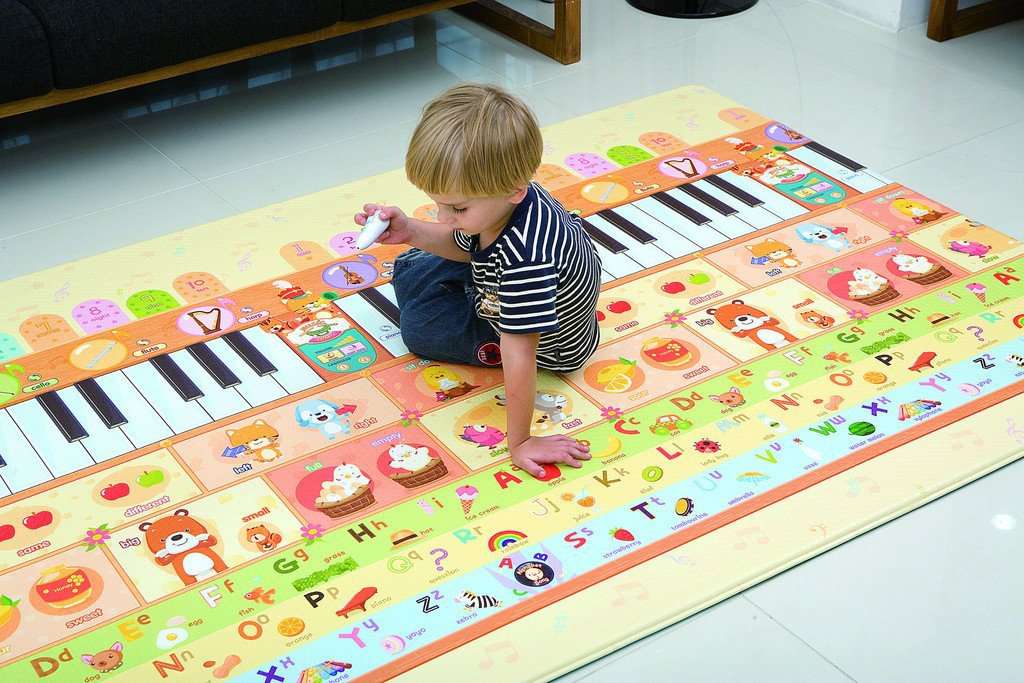 Reversible Dwinguler Sensory Playmat - Music Parade