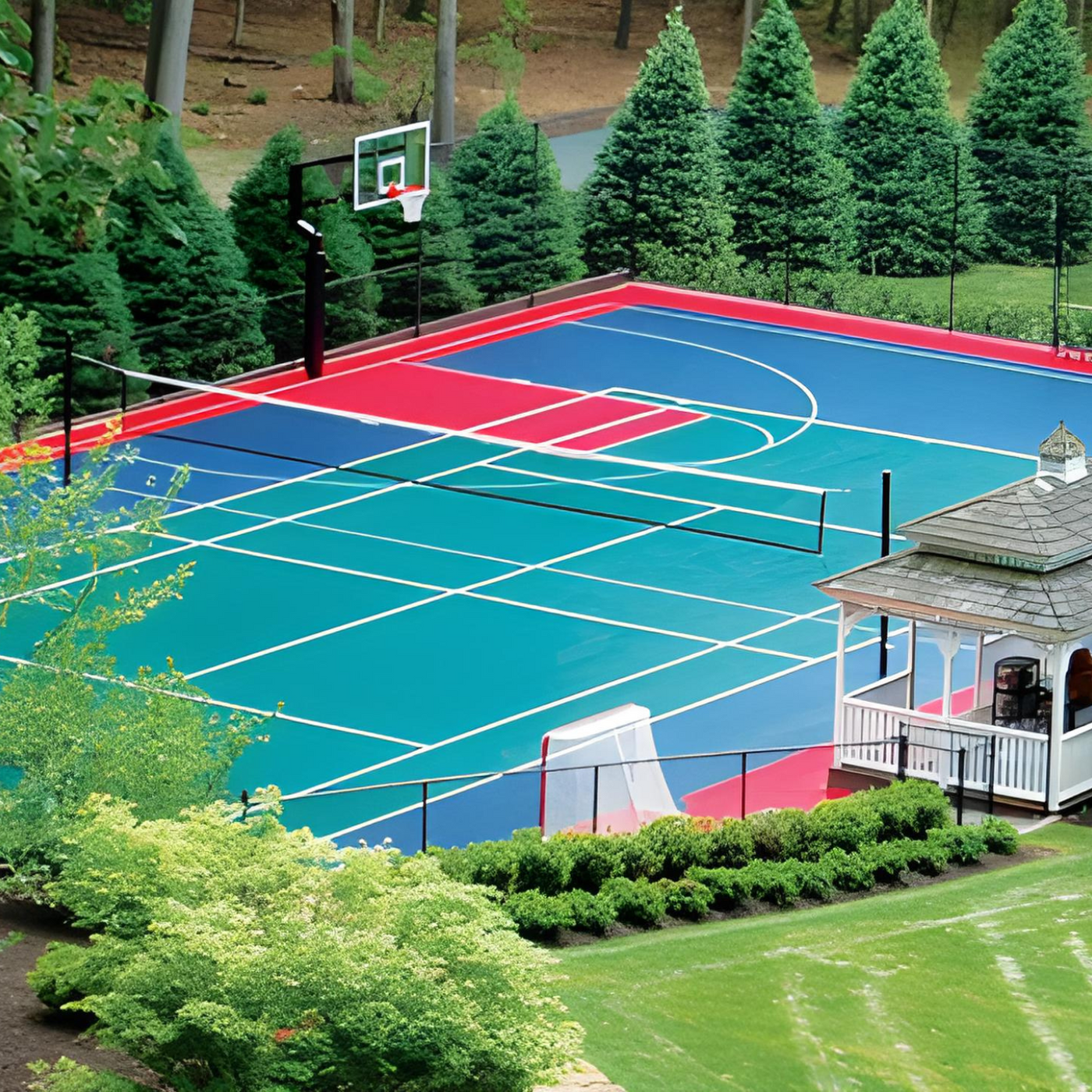 Multi-Sports Surface Tiles