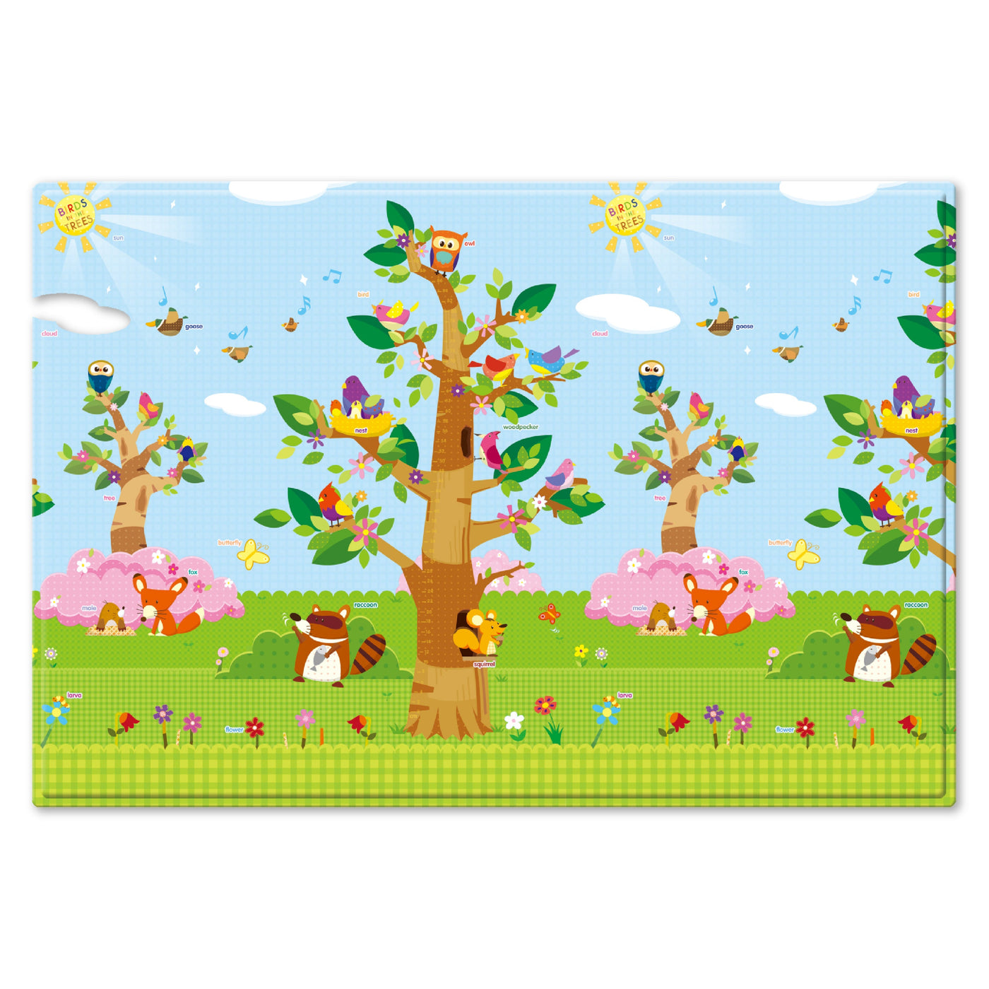 Baby Care Playmat - Birds in the Trees - Large