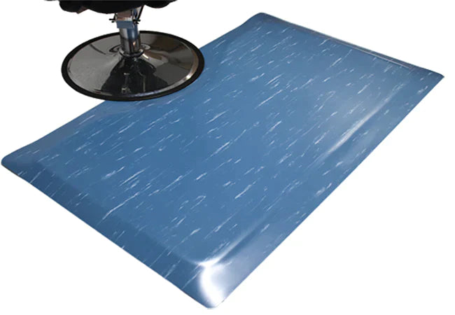 Marbleized Salon Mat (with Square Cut Out)