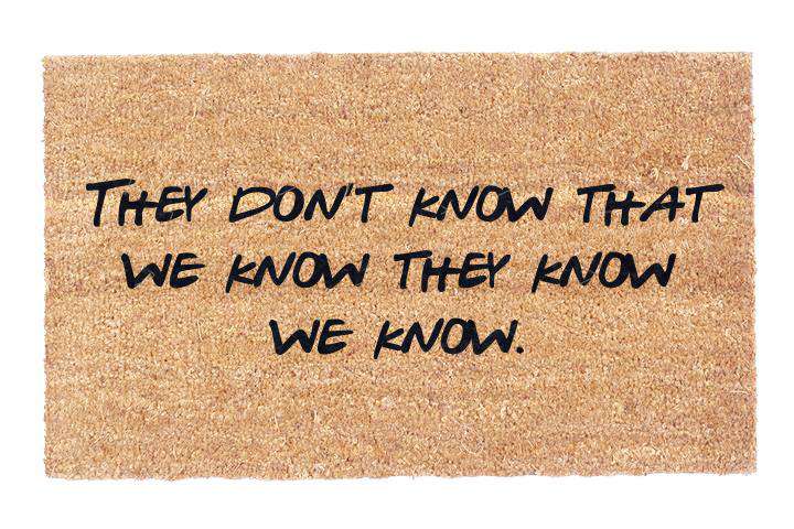 They Don't Know