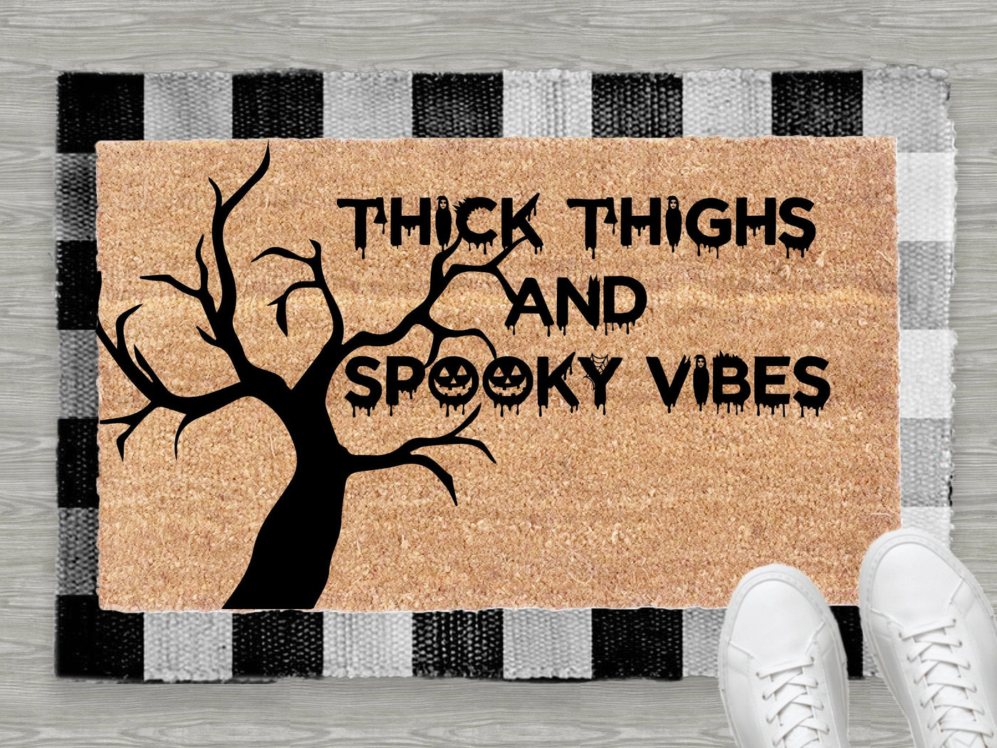 Thick Thighs And Spooky Vibes