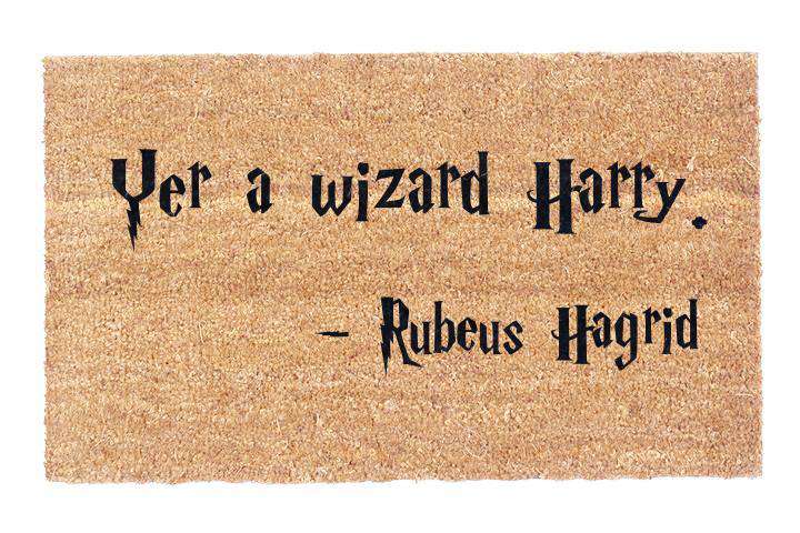 Yer a Wizard Coco Doormat