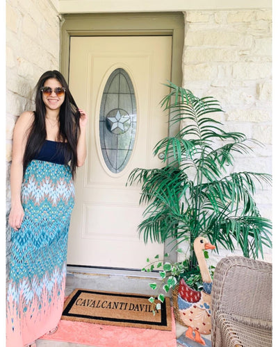 Single Border Personalized Doormats