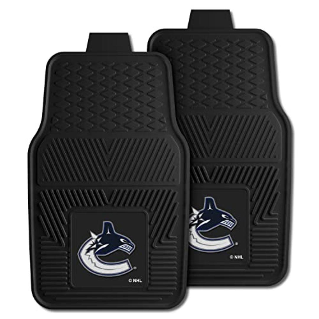 Canucks 2-Pc Vinyl Car Mat Set