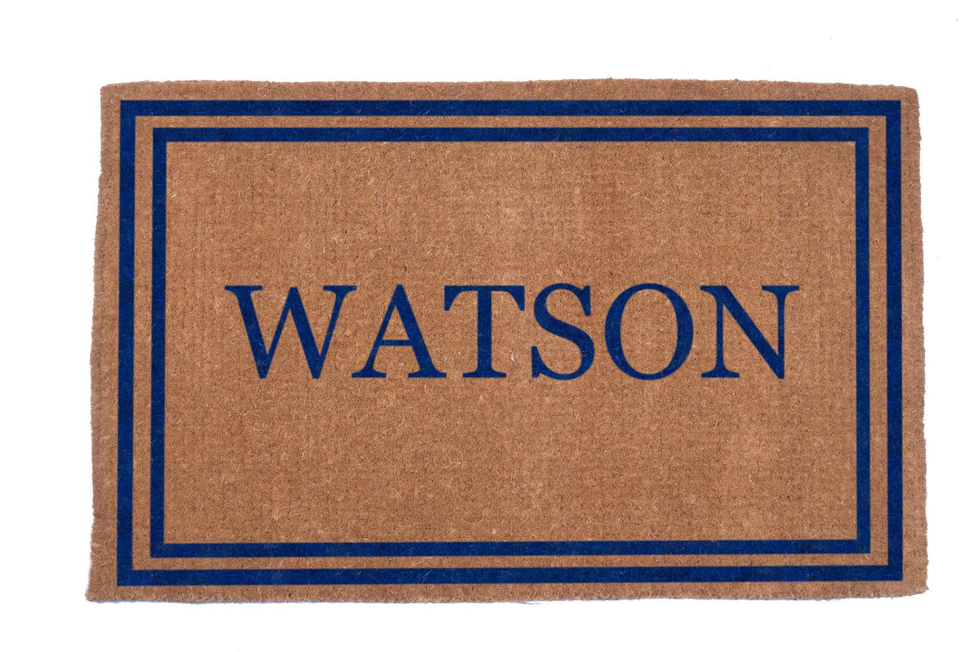 Double Border Personalized Doormats