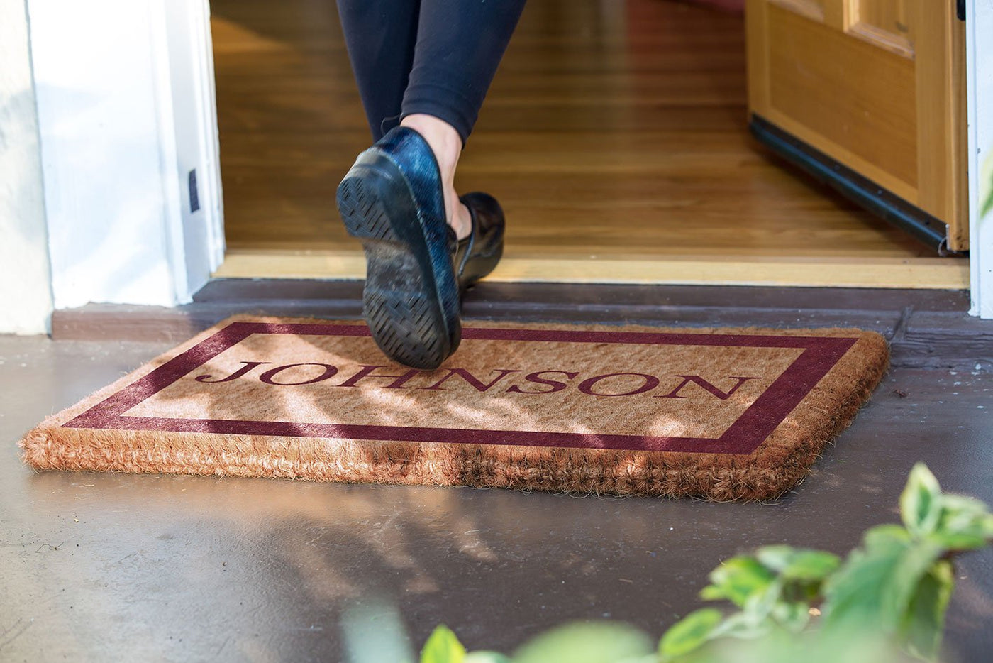 Single Border Personalized Doormats