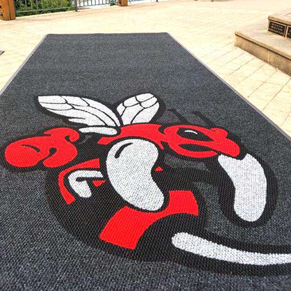 Dura Nop Inlaid Logo Mat